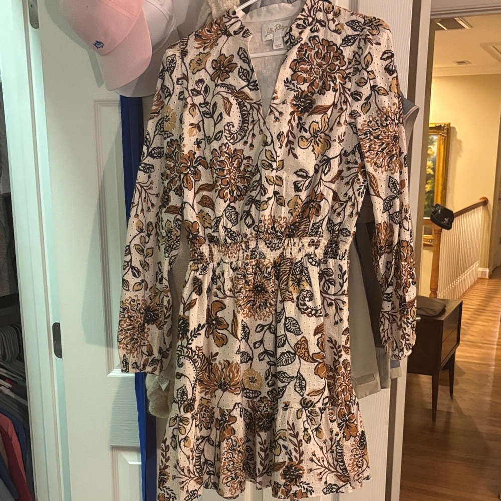 Lilly Pulitzer Elegant Patterned Dress